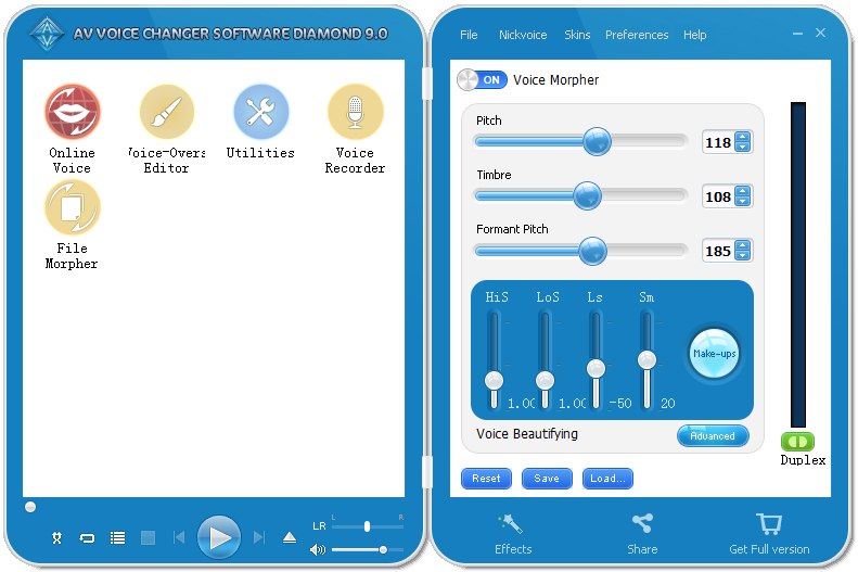 AV Voice Changer Software Diamond(ר) V9.0.34.0 Ӣİ