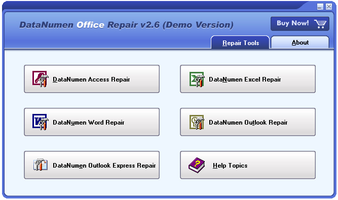 DataNumen Office Repair(Officeļ޸) V2.6 Ӣİ