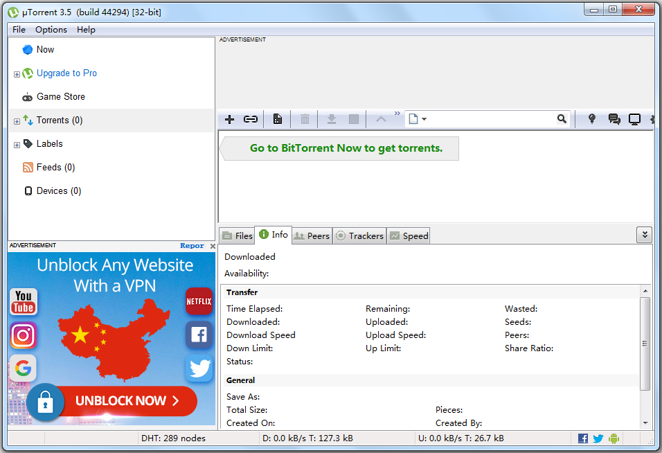 uTorrent(BTͻ) V3.5.0.44294 Ӣİ