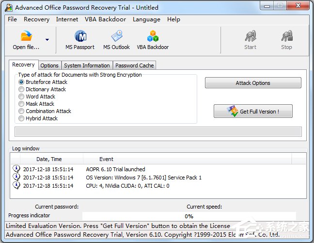 Advanced Office Password Recovery(Officeƽ) V6.10.885 Ӣİ