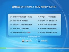 ѻ԰Ghost Win8.1 (32λ) ɿ2018.01()