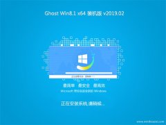 ԱGhost Win8.1 x64λ װv2019.02(Զ)
