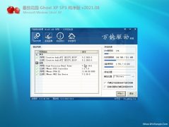 ѻ԰GHOST XP SP3  v2021.08
